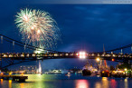 Wilhelmshaven: Feuerwerk Wochenende an der Jade (WadJ) 2014