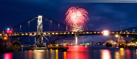 Wilhelmshaven: Feuerwerk Wochenende an der Jade (WadJ) 2014