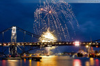 Wilhelmshaven: Feuerwerk Wochenende an der Jade (WadJ) 2014