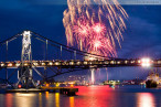 Wilhelmshaven: Feuerwerk Wochenende an der Jade (WadJ) 2014