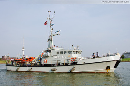 Lyoe (MHV 904): Seenotrettungsübung SAREX 2014 in Wilhelmshaven