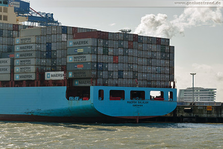 Container Terminal Wilhelmshaven (CTW): Containerschiff MAERSK SALALAH