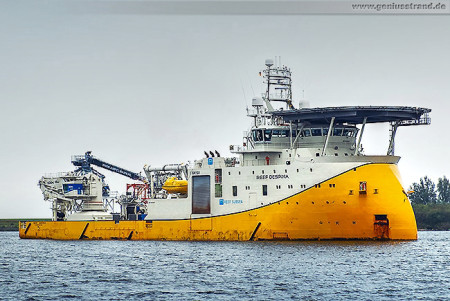 Wilhelmshaven: REEF DESPINA Multifunctional Offshore Service Vessel (MOSV)