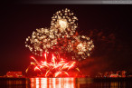 Wilhelmshaven: Feuerwerk JadeWeserPort-Cup 2014