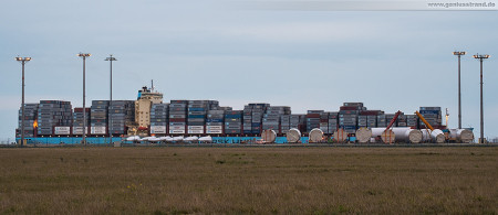 Projektpier Container Terminal Wilhelmshaven (CTW): Windpark-Segmente für den Forschungswindpark Anzetel