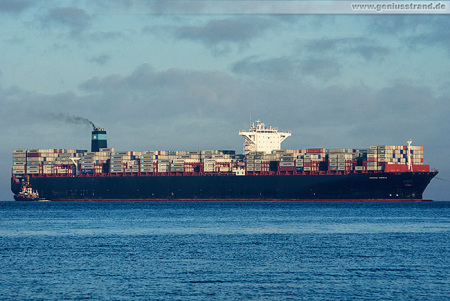 Container Terminal Wilhelmshaven (CTW): Erstanlauf MAERSK ENFIELD