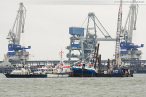 Wilhelmshaven: Unfall am GDF Suez Kühlwasserauslauf