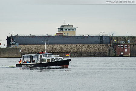 Wilhelmshaven Nordhafen: Schleusentor der Westkammer eingeschwommen