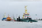 WILHELMSHAVEN: Hochwasserbilder aus dem Alten Vorhafen und Südstrand