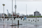 WILHELMSHAVEN: Hochwasserbilder aus dem Alten Vorhafen und Südstrand