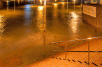 Wilhelmshaven: Sturmtief FELIX bringt Hochwasser