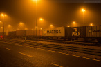 Wilhelmshaven: BASF Containerzug am JadeWeserPort (JWP) Bahnhof