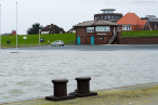 Wilhelmshaven: Orkantief ELON bringt leichtes Hochwasser an die Jade