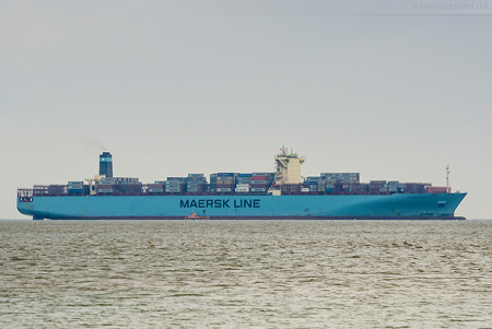 Ankünfte JadeWeserPort: MAERSK EINDHOVEN (Maersk-Edinburgh-Klasse)
