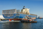 WILHELMSHAVEN: Containerschiff E. R. LOS ANGELES ist ausgelaufen