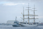 Wilhelmshaven: Segelschulschiff GORCH FOCK am Bontekai (Open Ship)
