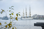 Wilhelmshaven: Segelschulschiff GORCH FOCK am Bontekai (Open Ship)