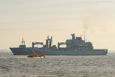 Wilhelmshaven: Erster NATO-Einsatz für den EGV Bonn (A 1413)