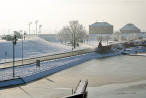 Aktuelle Winterbilder aus Wilhelmshaven (Großer Hafen, Bontekai, Südstrand)