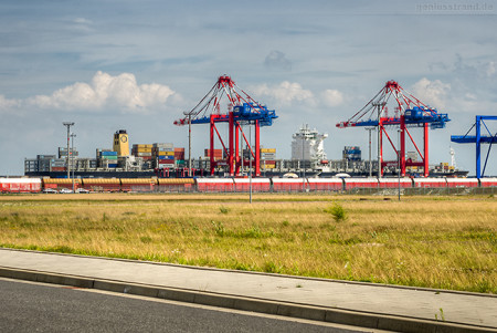 JADEWESERPORT: Containerschiff MSC ARIANE (L 366 m) vom MSC-DANIT-TYP