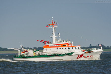 WILHELMSHAVEN: Seenotrettungskreuzer HERMANN HELMS (DGzRS)