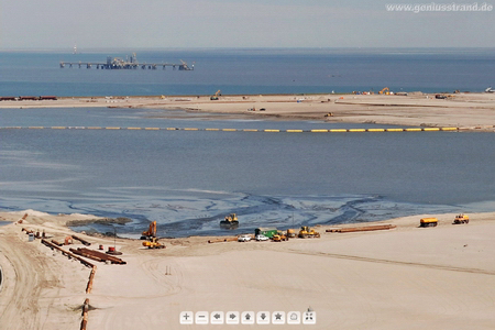 JadeWeserPort Baustelle Wilhelmshaven - 85 Megapixel Auflösung