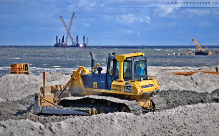 Baustelle Jade Weser Port Wilhelmshaven